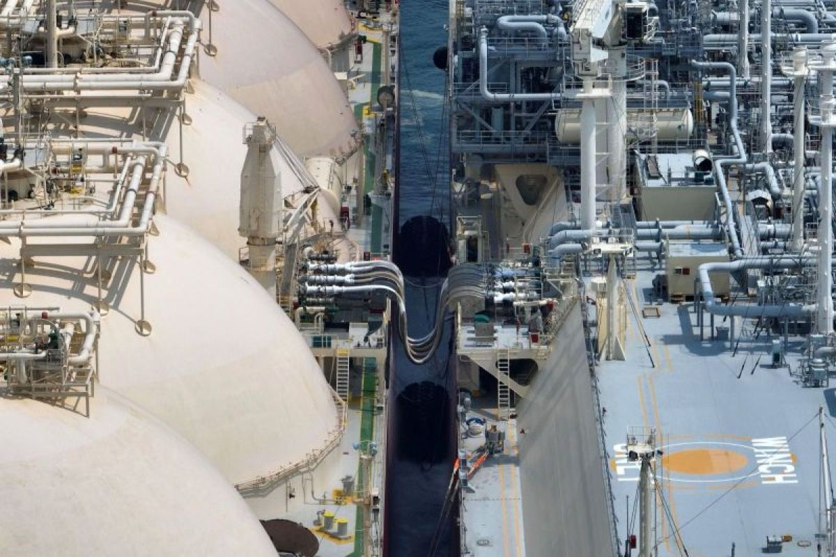 FSRU Lampung terima pasokan LNG 130.000 m3 dari Bontang