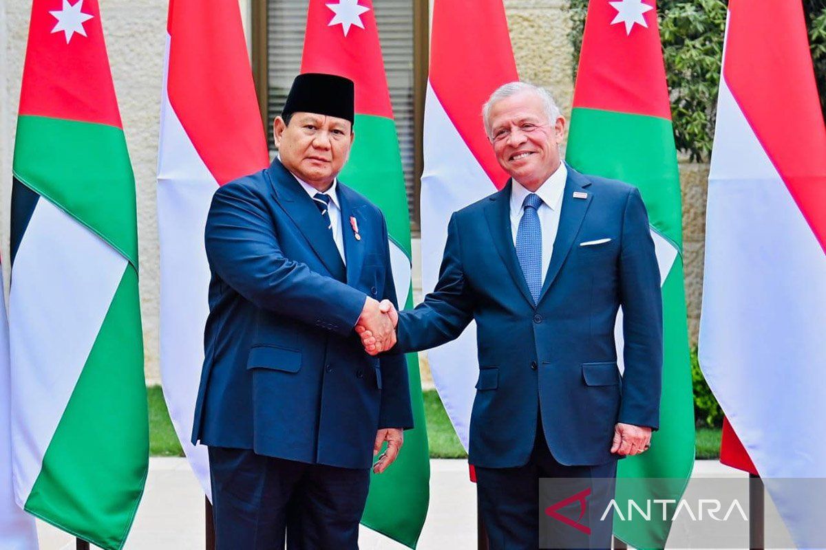 Raja Yordania: RI miliki peran strategis terkait perang di Gaza-Suriah