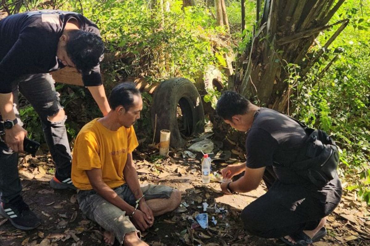 Polres Simalungun ringkus pengedar narkoba di perladangan sawit