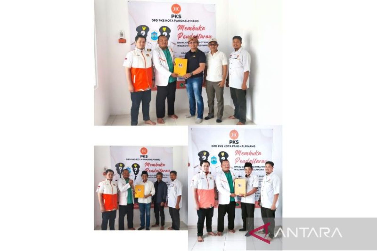 PKS Pangkalpinang buka pendaftaran wali kota, tiga kandidat ambil formulir
