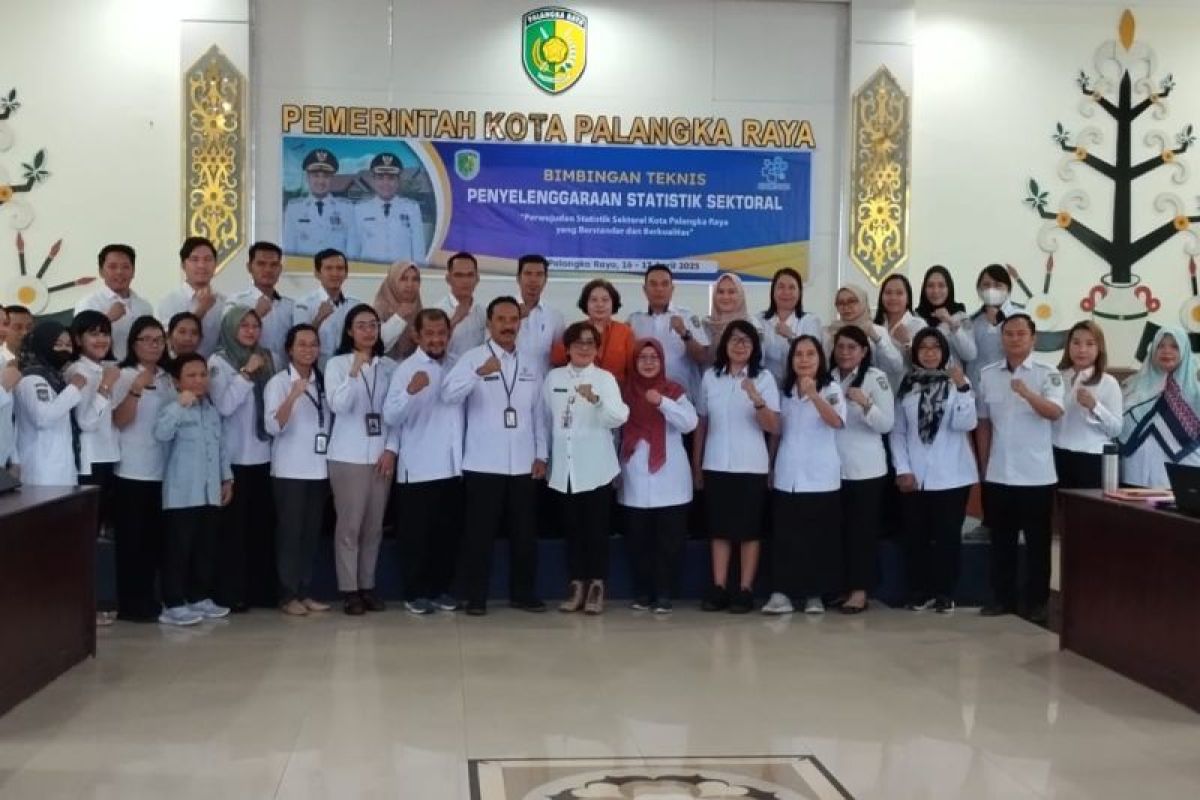 Palangka Raya upayakan peningkatan kualitas data statistik sektoral