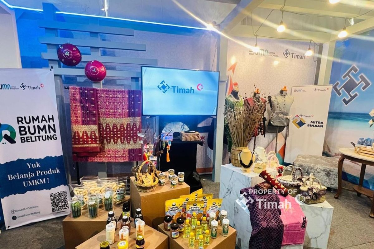 PT Timah promosikan produk UMKM lewat pameran tingkat nasional