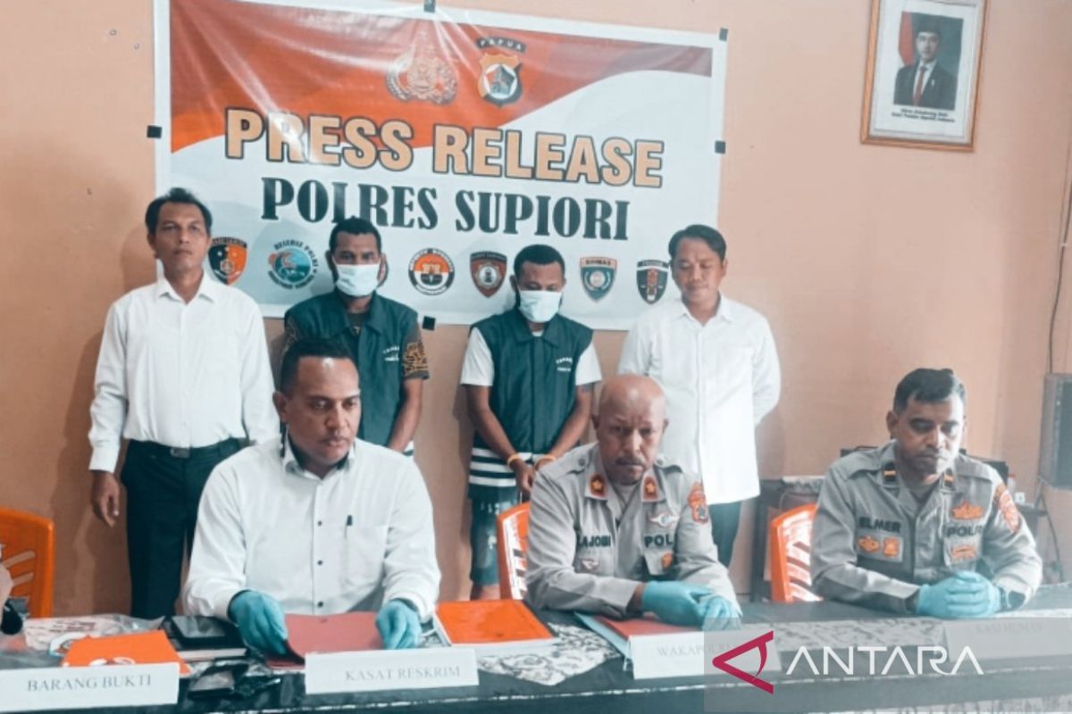 Polres Supiori tangani tiga korupsi dana desa dan dua pidana umum