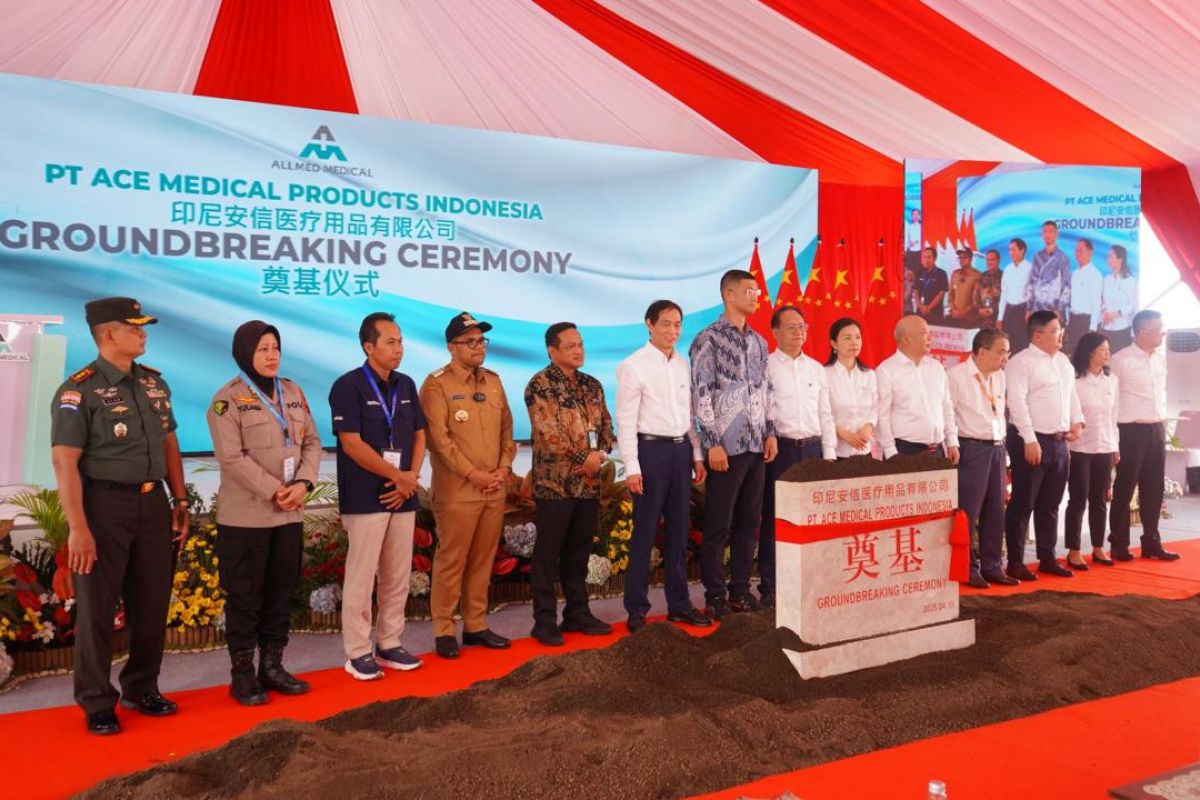 Produsen alkes China investasi Rp1,7 triliun bangun pabrik di Jateng