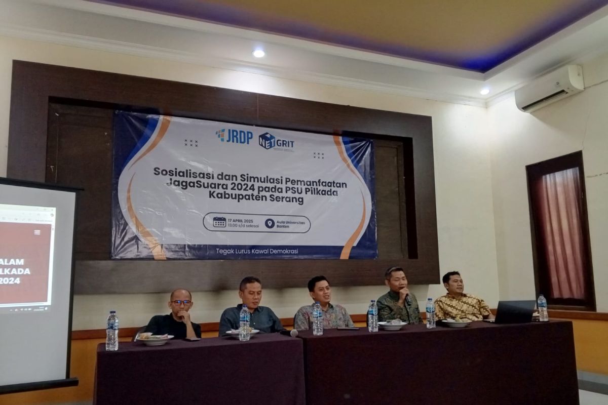 Koalisi masyarakat sipil kawal kemurnian suara PSU Kabupaten Serang