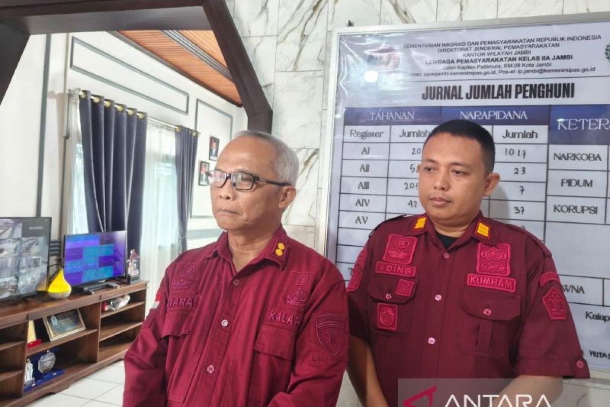 Lapas Kelas IIA Jambi perketat pengawasan keliling blok hunian