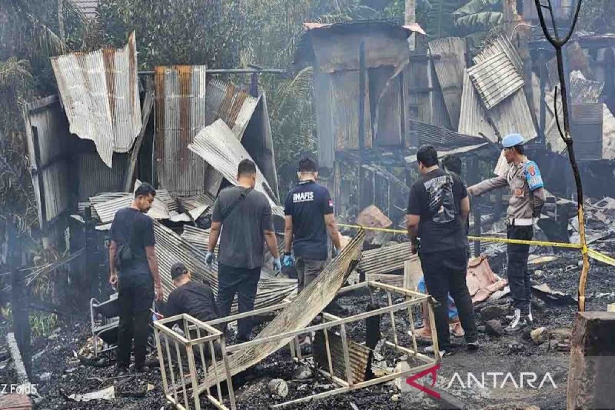Dua kejadian kebakaran terjadi dalam satu hari di Murung Raya