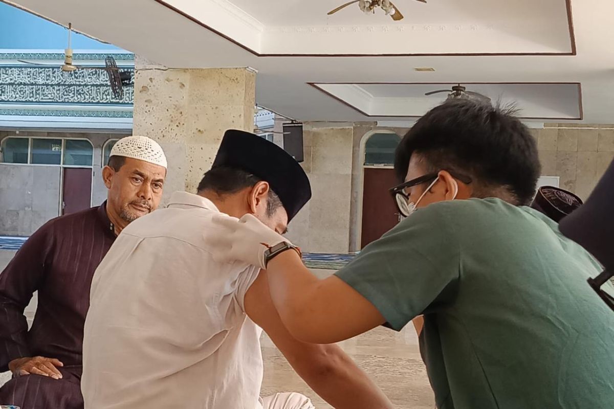 Vaksinasi calon haji dilayani di 11 puskesmas Kota Mataram