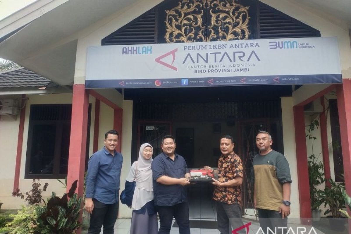 LKBN ANTARA Jambi terima kunjungan PT Elnusa Petrofin