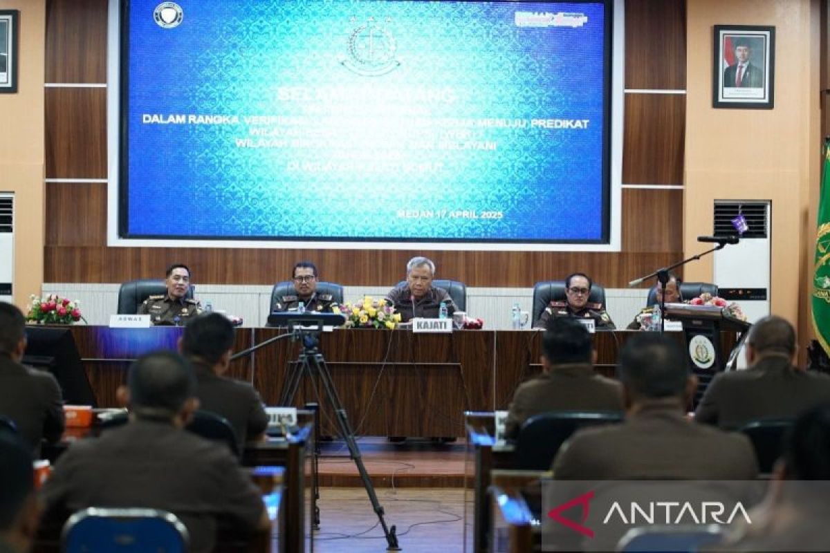 Kajati Sumut: WBK bukan ajang kompetisi, tapi kewajiban untuk pelayanan publik yang lebih baik