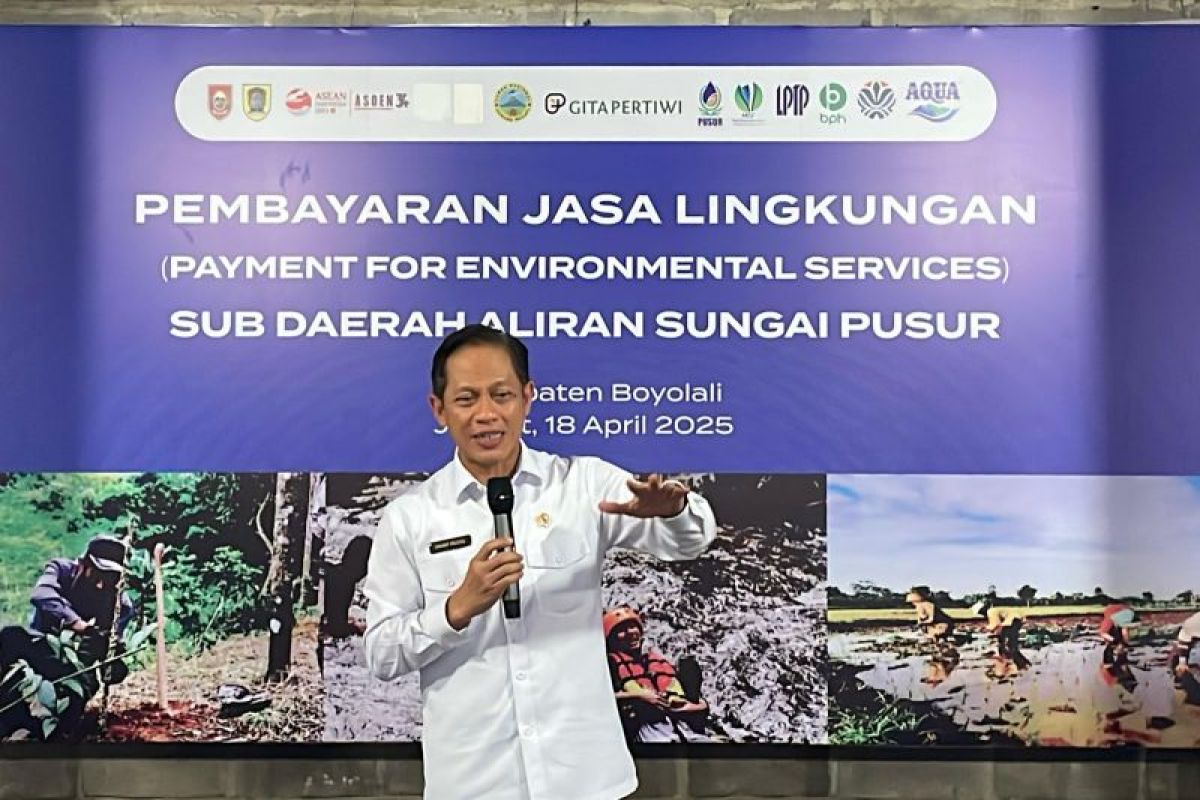 Menteri LH keluarkan aturan pembayaran jasa lingkungan