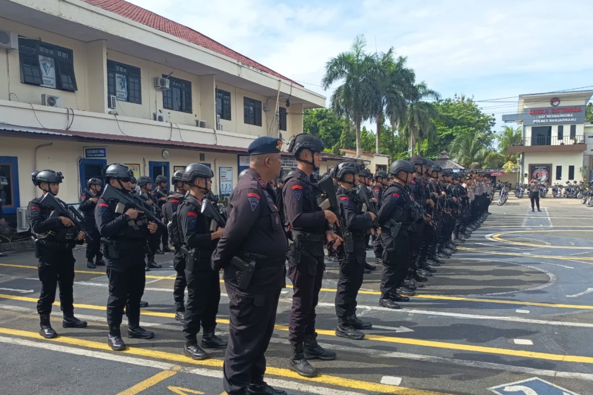Polres Banjarbaru dibantu Polda Kalsel guna amankan PSU Pilkada