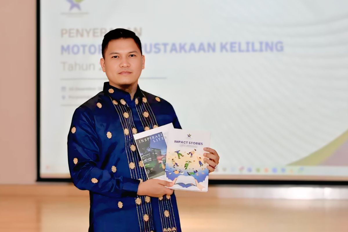 25 desa dan kelurahan di OKU terima bantuan bahan bacaan dari Perpusnas RI
