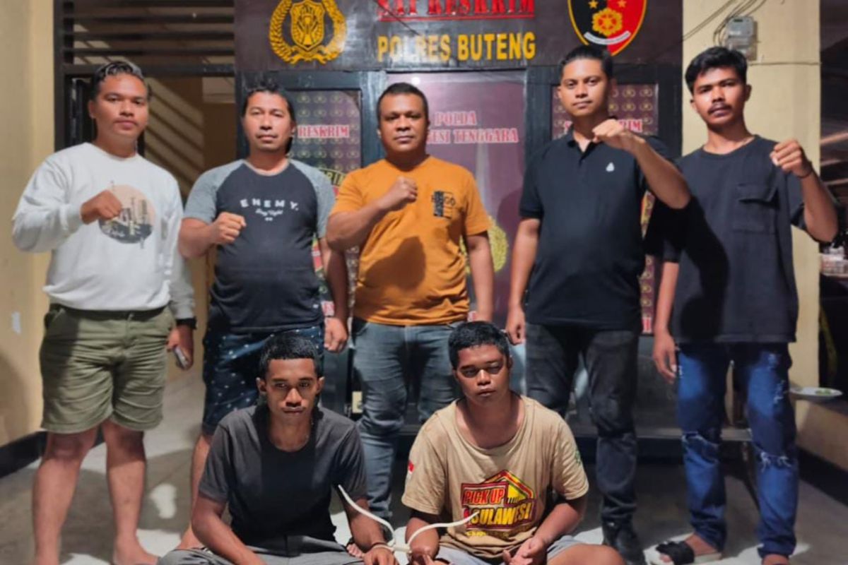 Polisi tangkap komplotan pencuri sapi di Buteng