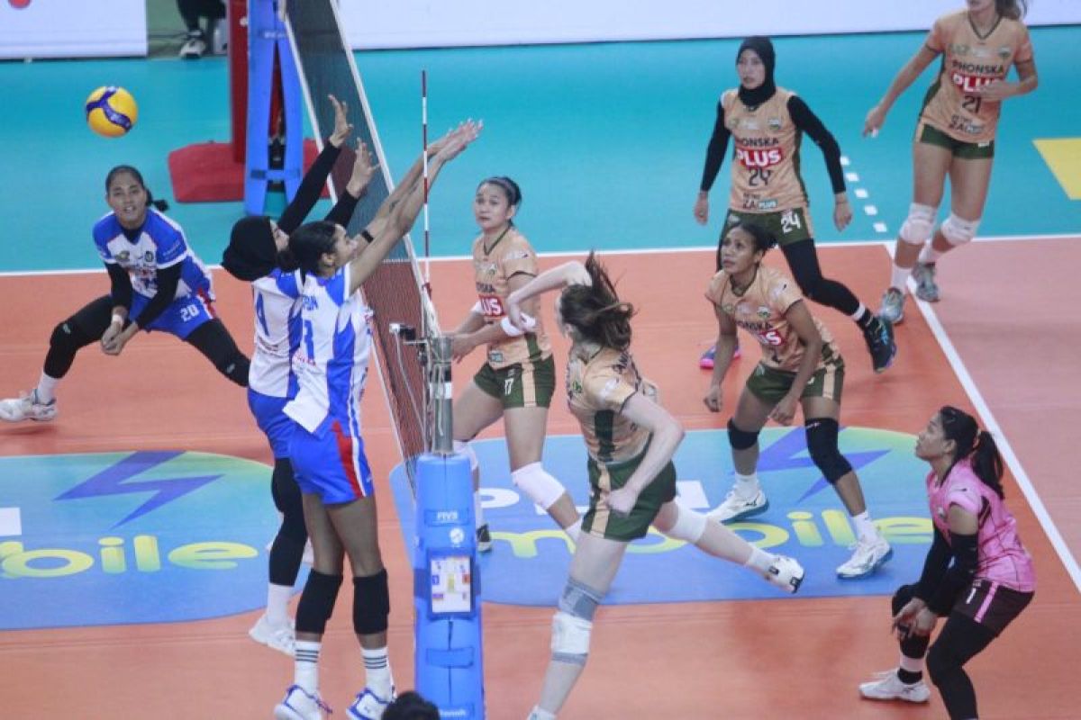 Proliga 2025: Gresik Petrokimia bekuk Pertamina Enduro 3-2