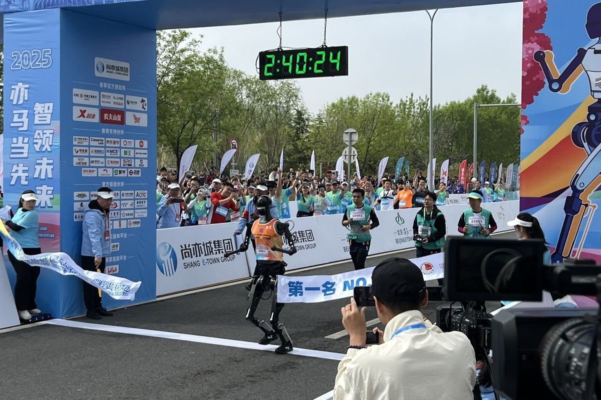 Beijing gelar kompetisi half-marathon robot pertama di dunia