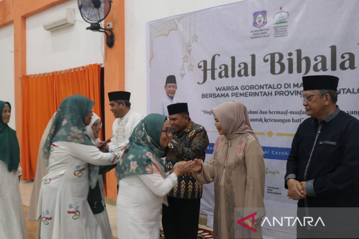 Pemprov Gorontalo gelar halalbihalal di Makassar, ajang silaturahmi warga perantau