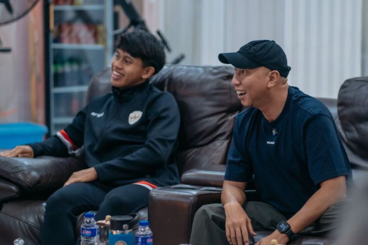 Gubernur Lampung terima kunjungan pemain timnas U-17 Fabio Azka Irawan
