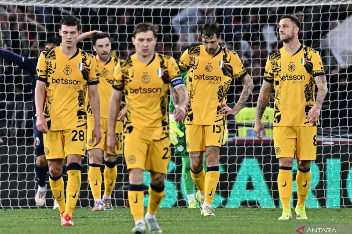 Inter Milan telan kekalahan tipis skor 0-1 dari Bologna