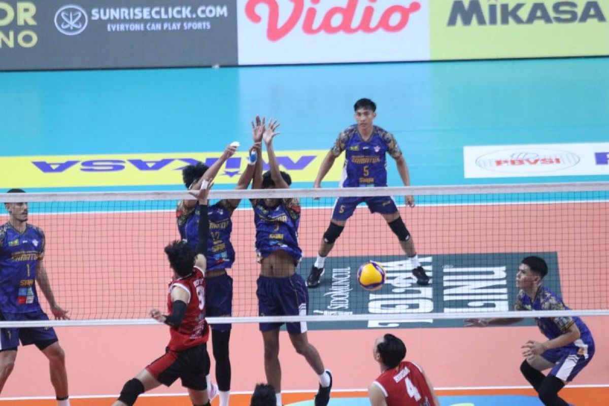 LavAni menang telak lawan Samator di Proliga 2025