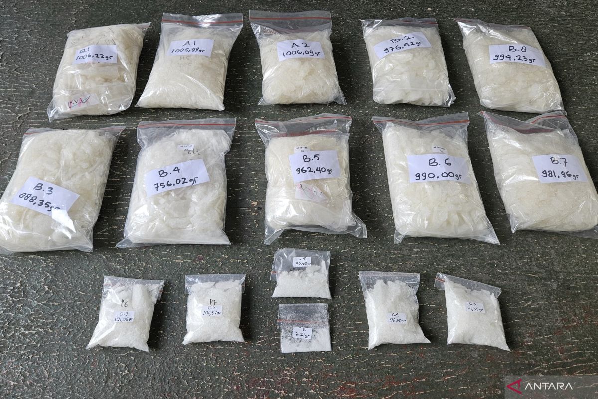 Polisi ungkap peredaran sabu seberat 10 kilogram di Tangerang