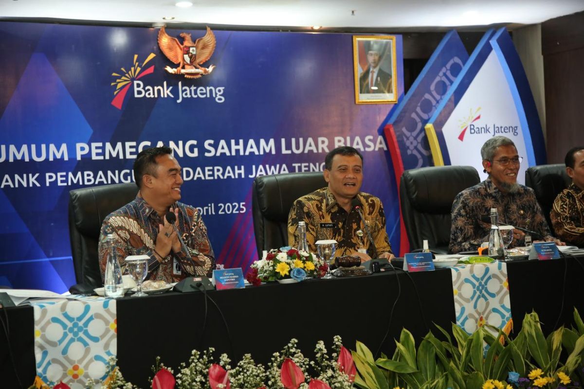 Selenggarakan RUPS LB, Bank Jateng komitmen siap dukung peningkatan PAD Jateng