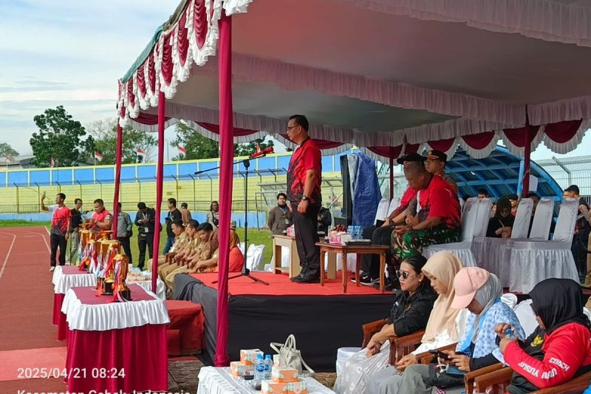 Sekda Pangkalpinang buka Kejurda Pelajar Tahun 2025
