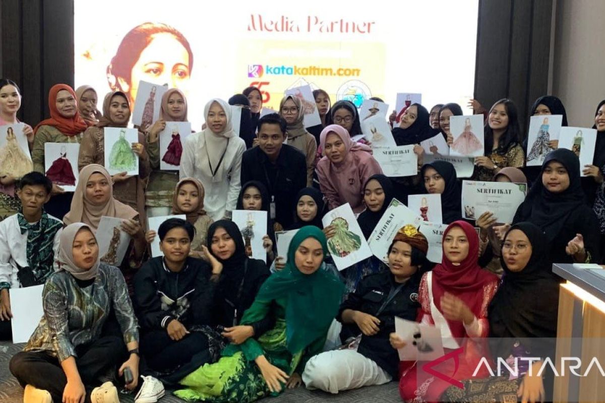 Pemuda Kutim rayakan Hari Kartini dengan workshop Ilustrasi Fashion