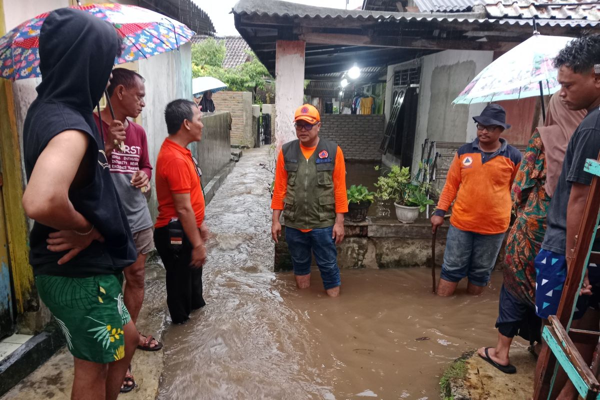 BPBD Lampung Selatan data desa dan rumah warga terdampak banjir