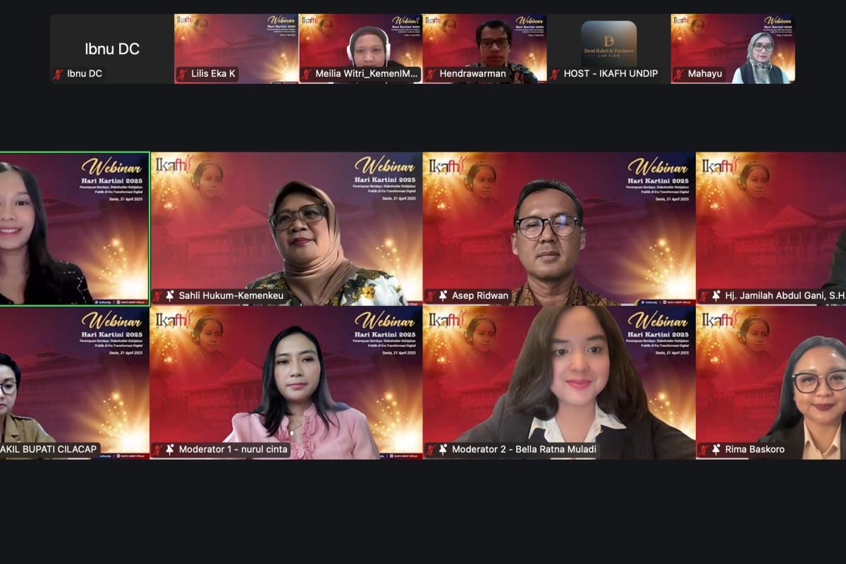 Srikandi alumni FH UNDIP dorong legislasi dan anggaran pro perempuan berdaya