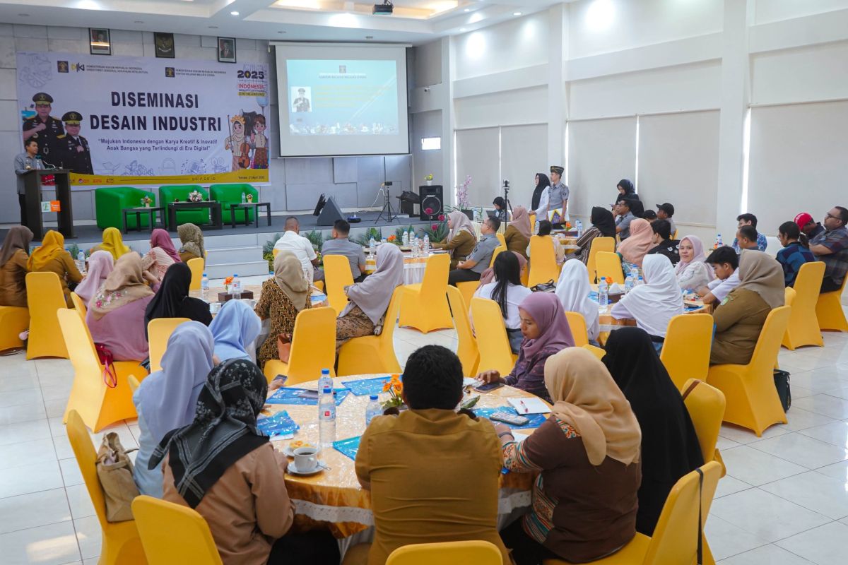 Gelar diseminasi desain industri, Kemenkum Malut dorong kolaborasi tingkatkan pemahaman KI
