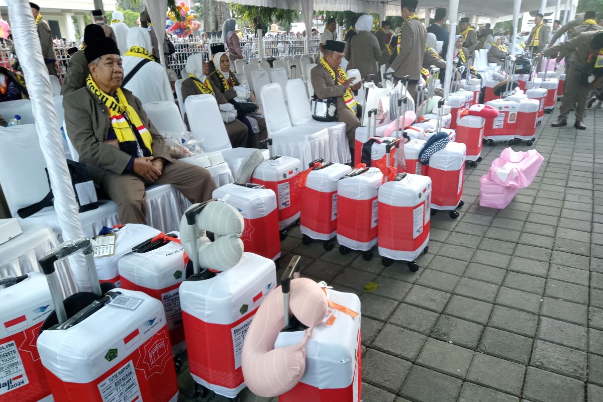 Pembagian koper jamaah haji Mataram dijadwalkan pekan ini