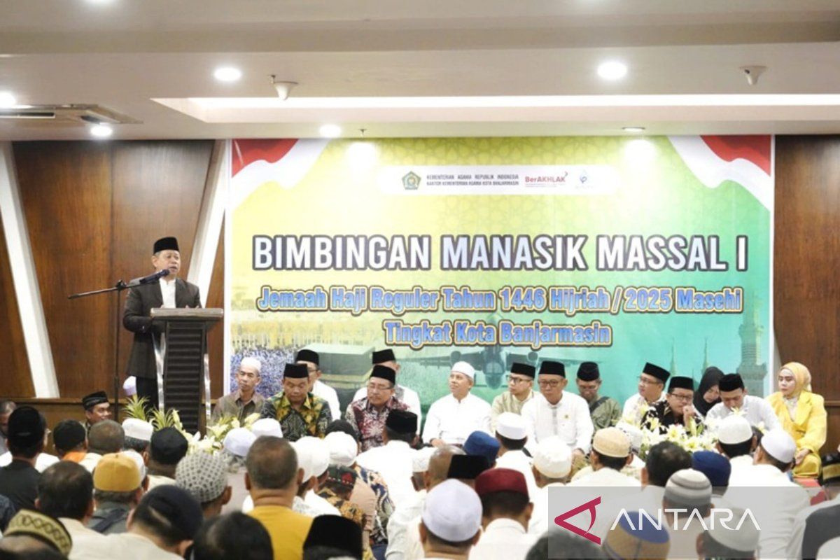 547 calon haji asal Banjarmasin ikuti manasik