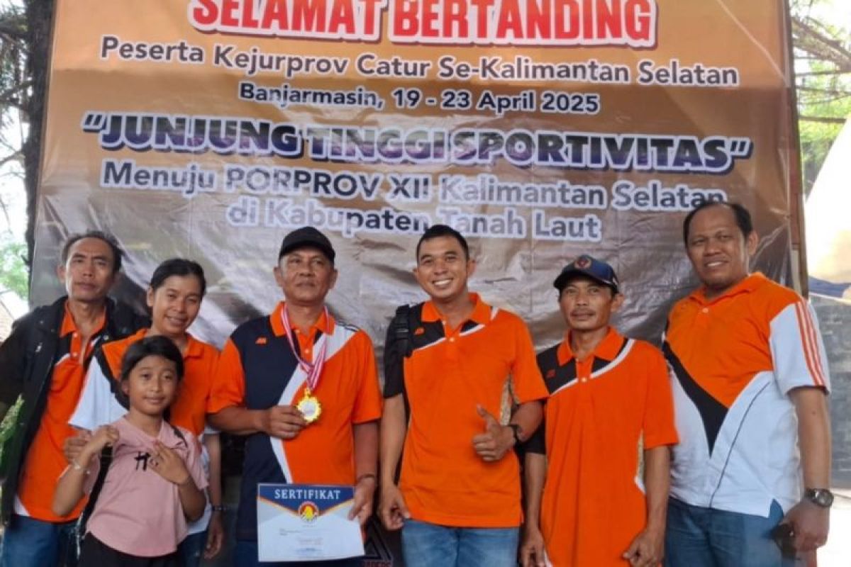 Percasi Balangan sabet medali emas di Kejurprov Kalsel 2025