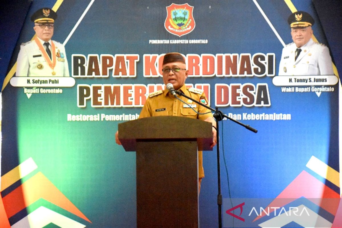 Bupati Gorontalo sebut pembangunan daerah harus bersinergi