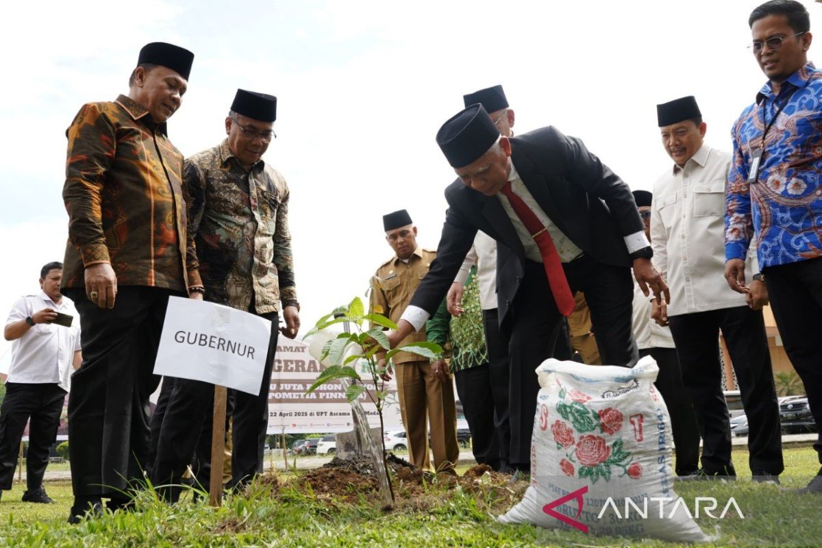 Wagub Sumut ikuti Gerakan Penanaman Sejuta Pohon Matoa