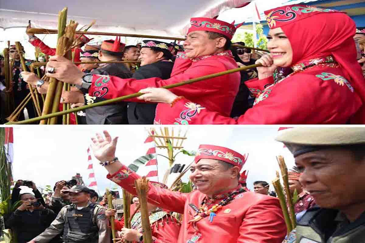 Tradisi Laluhan di DAS Kapuas berlangsung meriah