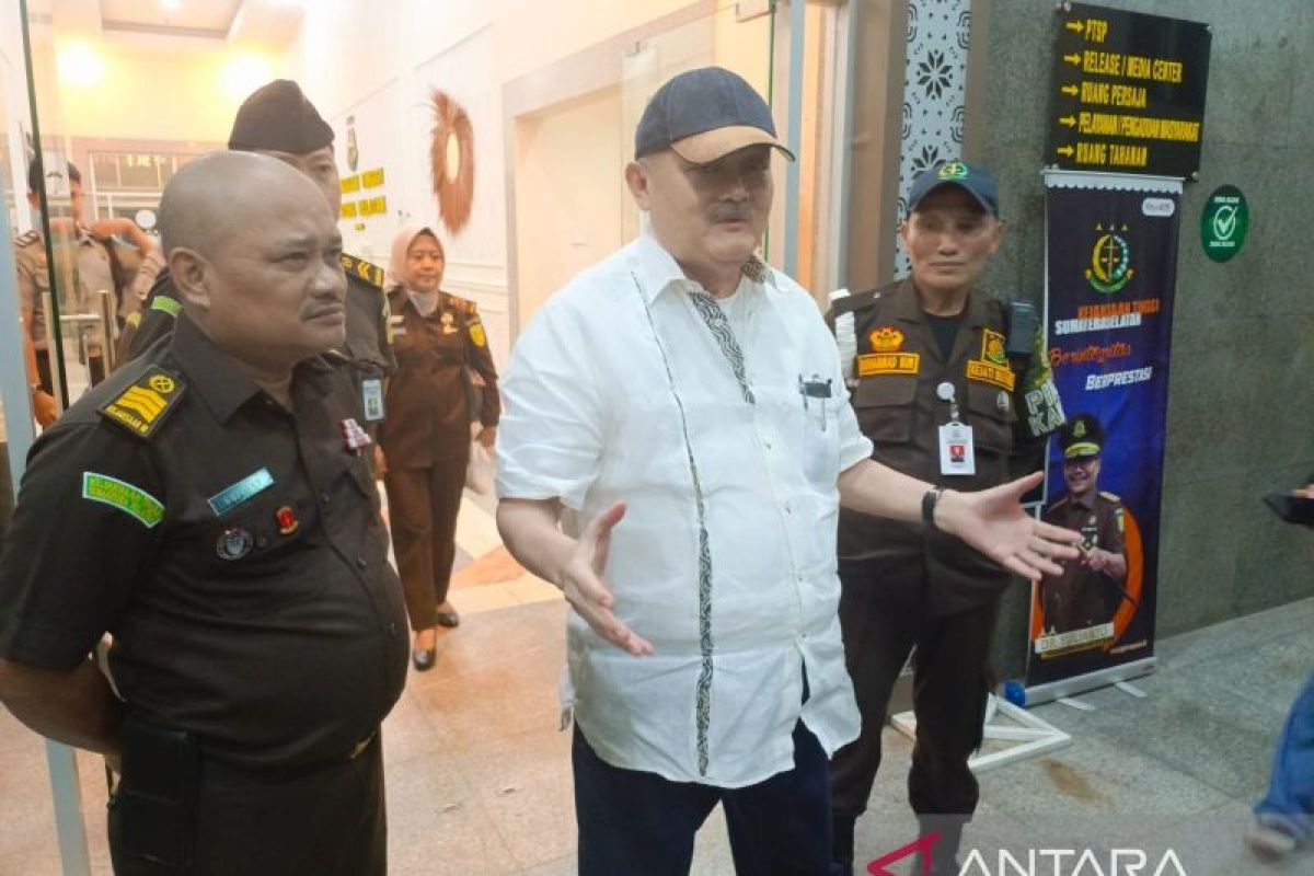 Jaksa periksa Alex Noerdin terkait kasus korupsi Pasar Cinde