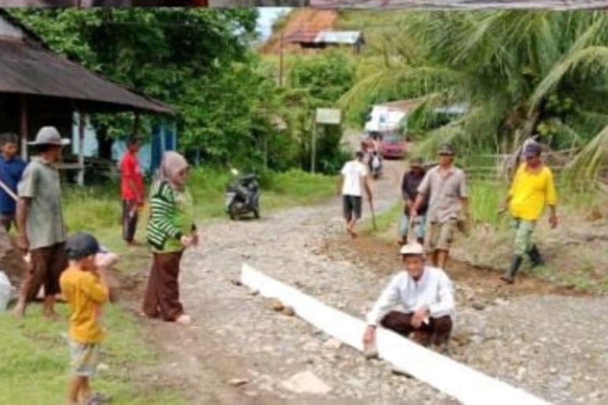 Warga di Kelurahan Lambung Bukit Padang dambakan jalan beraspal