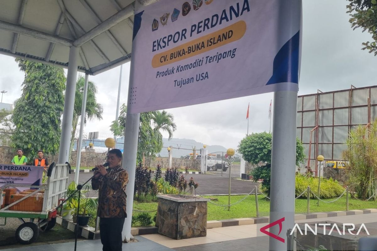 Sulut ekspor ikan teripang putih perdana ke Amerika Serikat