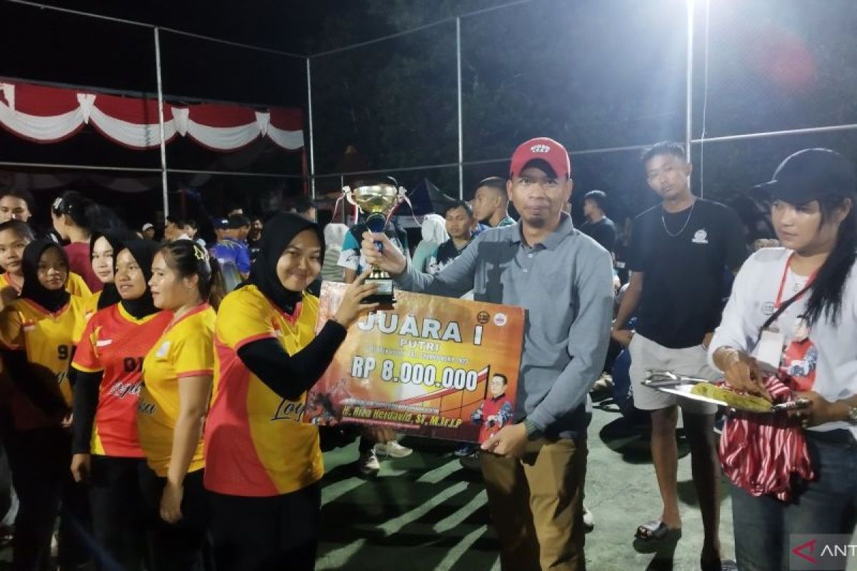 Unggul 3-1, tim voli Puteri Barqy Baariq Airgegas Juara IJTI Open Volleyball Championship 2025