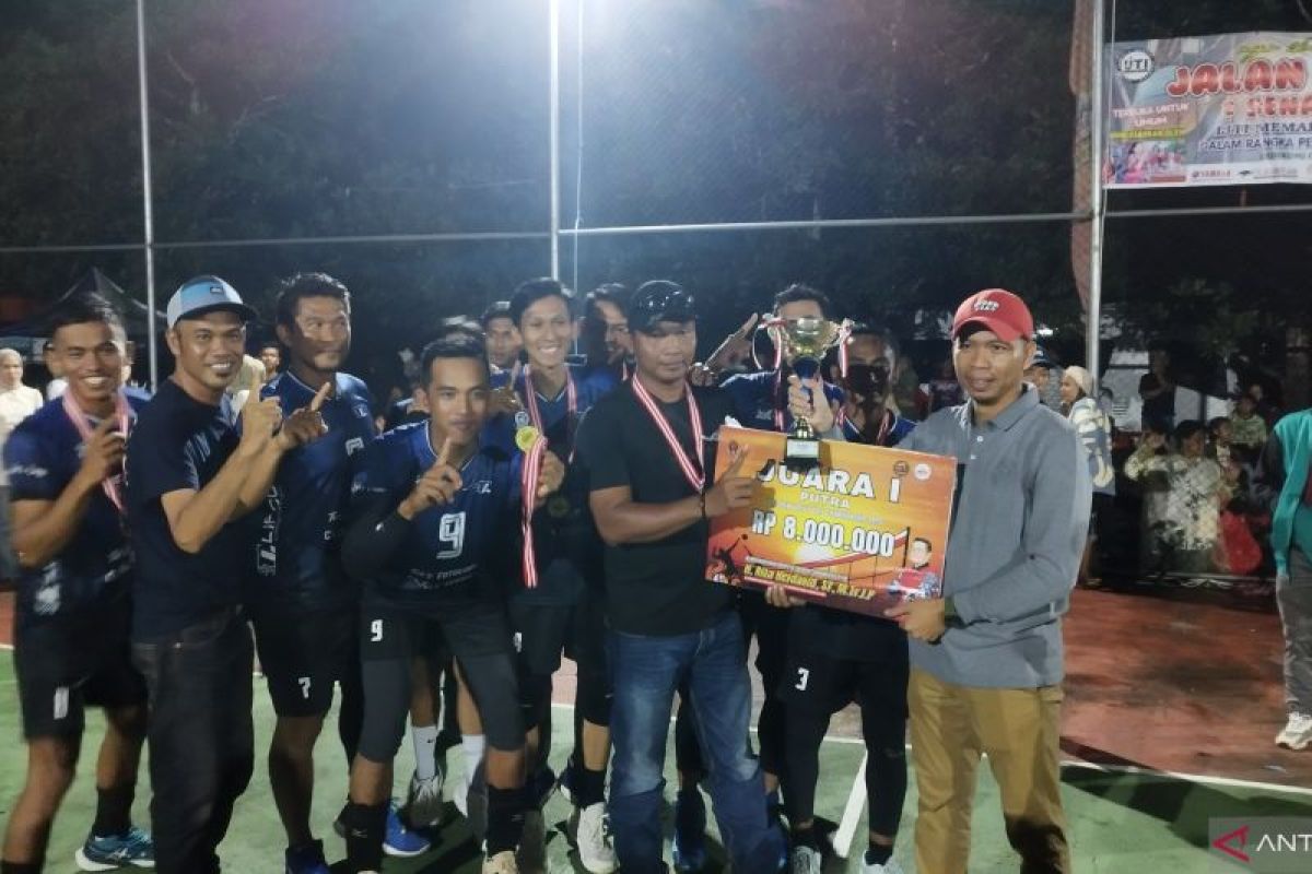 Roof Tob Cafe Toboali juara turnamen voli IJTI Open Volley Ball Championship 2025