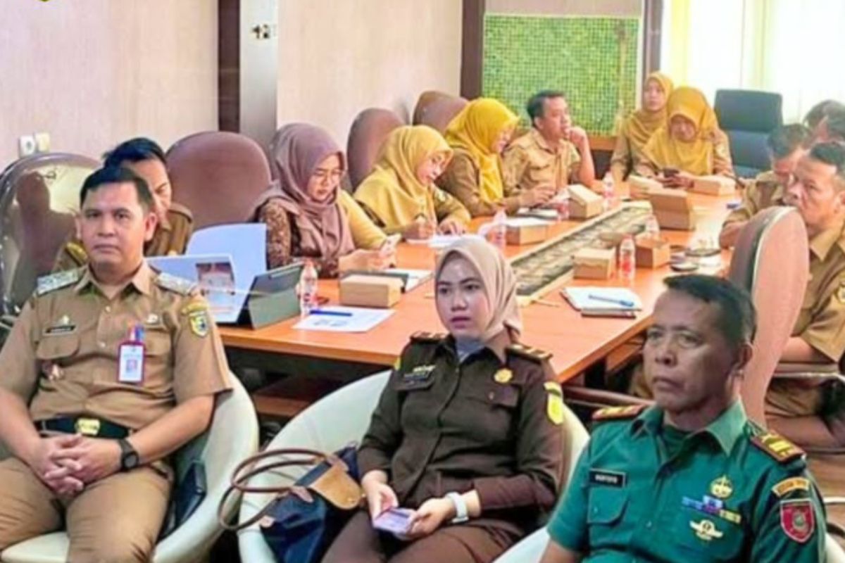 Pemkab Tanah Laut ikut rakor bahas strategi hapus kemiskinan ekstrem
