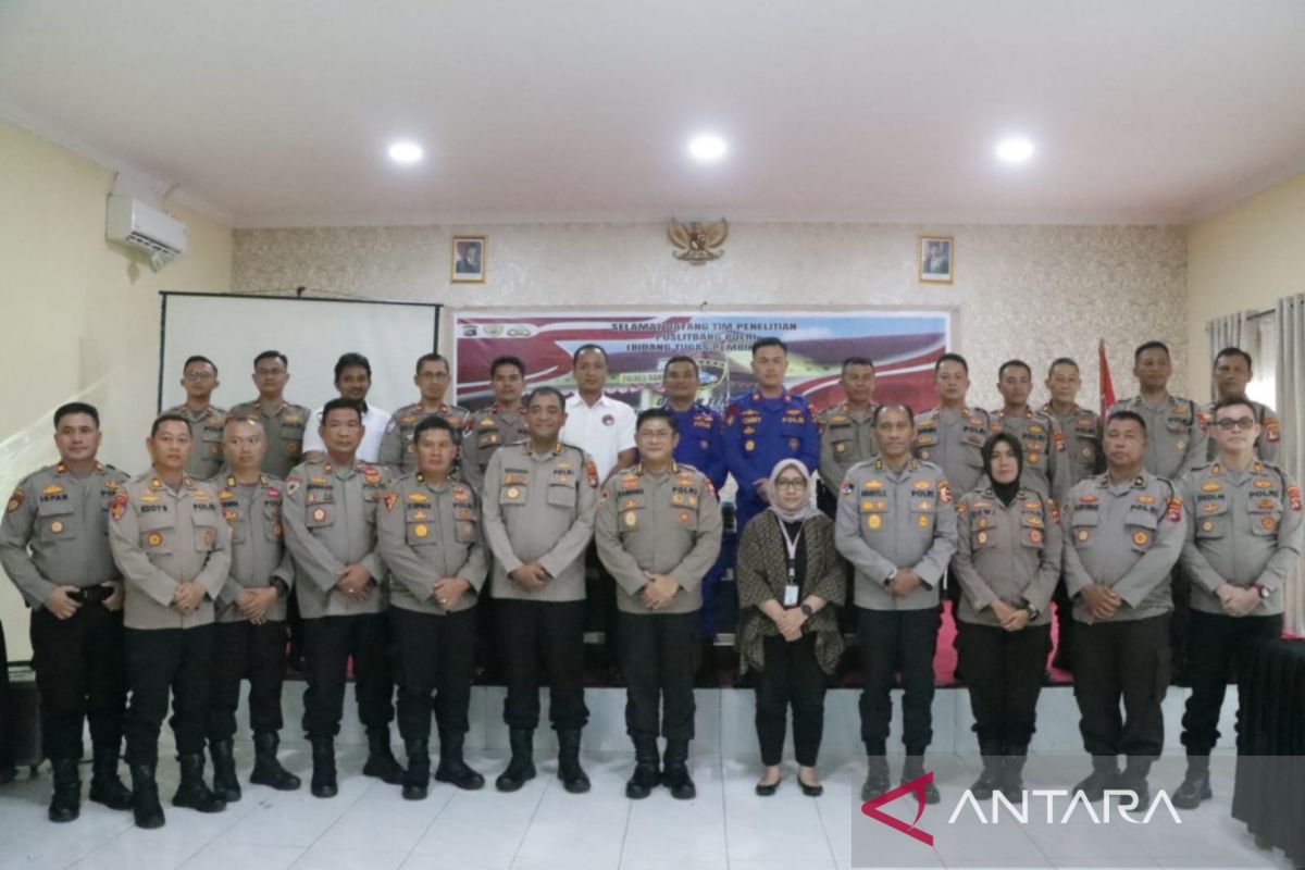 Puslitbang lakukan penelitian mitigasi etik di Polres Bangka Tengah