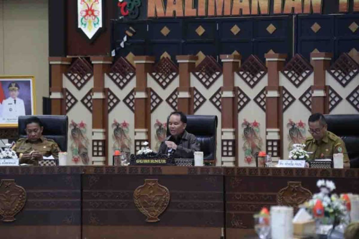 Leonard jabat Plt Sekda Kalteng, Gubernur ingin pemerintahan berdaya saing