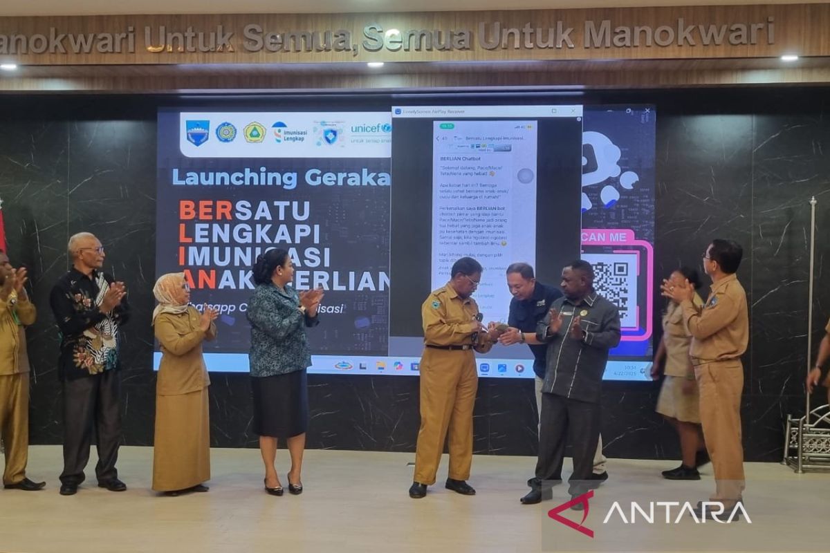 Manokwari luncurkan gerakan 'Berlian' optimalkan imunisasi