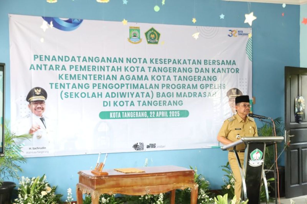 Pemkot Tangerang-Kemenag kerja sama budaya bersih di MI dan MTs