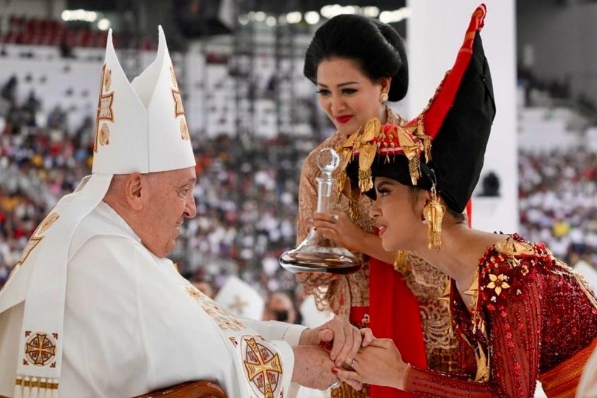 Lyodra mengenang pertemuan dengan Paus Fransiskus