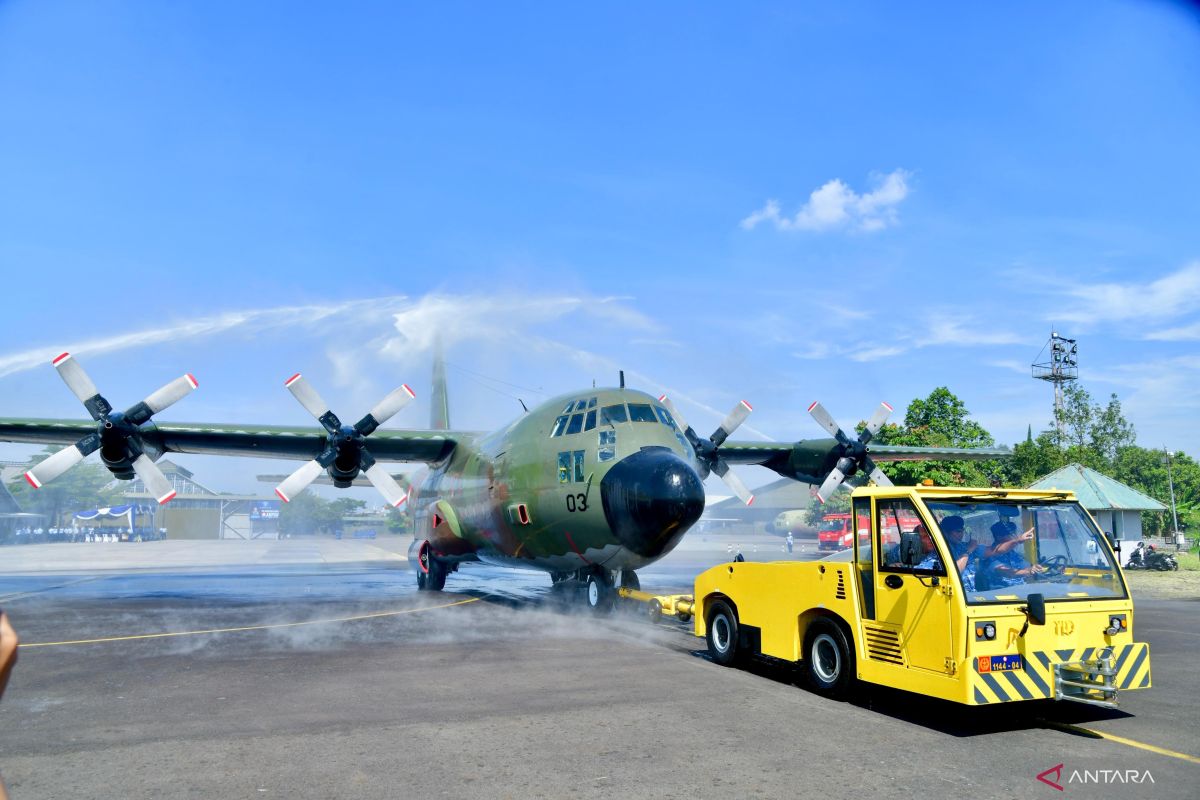 TNI AU hentikan pengoperasian Hercules legendaris era Soekarno