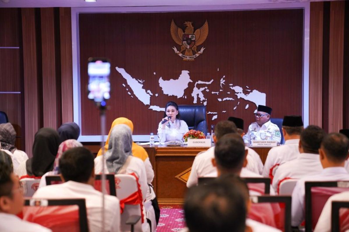 Gubernur Malut audiensi bersama 95 Purna Praja IPDN